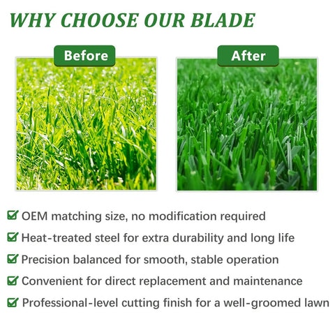 High Lift 48 Inch Mower Deck Blade For Scag Freedom Z Liberty Z Tiger Cub Exmark 48 Deck Replacement Fits Hustler 601123 Bad Boy