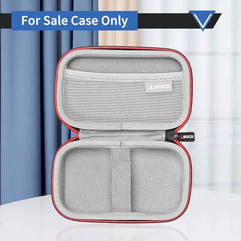 Hard Shell Carrying Case For GLM165 Laser Distance Measure Series 165 Ft Blaze Pro 25G 40 27CGL 22 Case Only Protective Portable Storage For Outdoor Jobs On The Go, open red-edged EVA interior