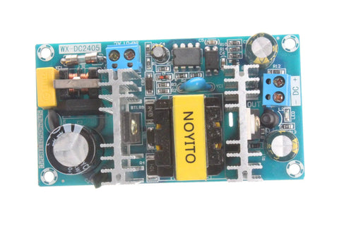 Beefy Isolated AC To DC Power Supply Module From 120V To 240V Input To 24V DC 2A Output With 3A Peak, 72W Max top view