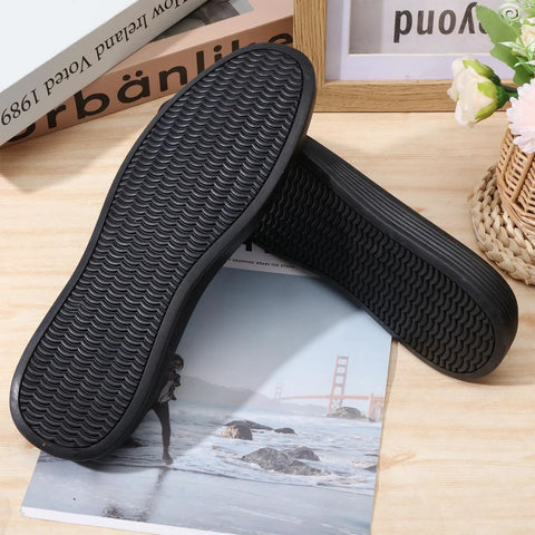 Full Soles Rubber Replacement For Sneakers And DIY Shoes Wear Resistant With Raised Grain Non Slip Pad For Grippy Kicks Black 1 Pair