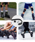 2 Pack Adjustable Inline Skate Strap Replacement With Screws And Nuts Energy Straps for Roller Skates in use and details