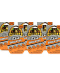 Crystal Clear Duct Tape 1.88 Inch By 9 Yard Pack Of 6, Weatherproof Tape That Stays Clear, Water And UV Resistant, Won’t Yellow Outdoors