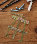 Heavy Duty Carbon Steel Two Jaw Gear Bearing Puller With Reinforced Grips on wooden surface, tools nearby, for mechanics.
