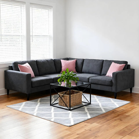 Heavy Duty Sectional Sofa Connectors With Mounting Hardware, Thick Metal Couch Stabilizer Clips To Lock Down Wobbly Gaps, Keep Your Living Room Locked In, 4 Sets 8 Pieces Built Tough