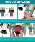 Product operation guide for Three Quarter Inch NPT Industrial Air Dryer For Compressors with Four Stage Water Separator System.