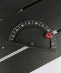 Crisp laser scale for Rock Solid 24V Micro Table Saw, precise measurement indicator for accurate cuts and woodworking.