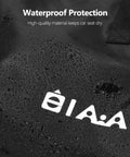 Close-up of Waterproof Car Seat Travel Bag With Straps Wearable Design Padded Large-Capacity Check Bag showcasing waterproof fabric.