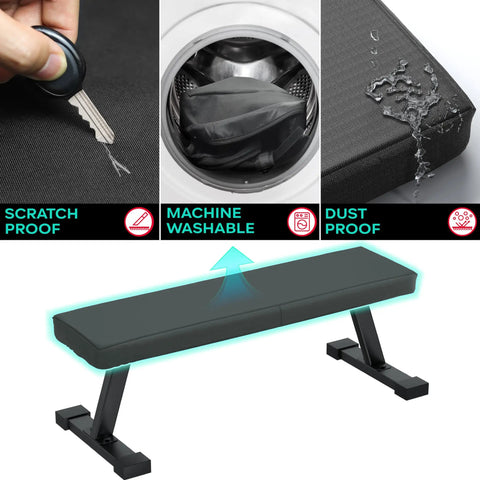Weight Bench Cover For Tonal Accessories Scratch Resistant Waterproof Protector Keeps Your Home Gym Bench Safe From Scratches And Pets Easy To Clean