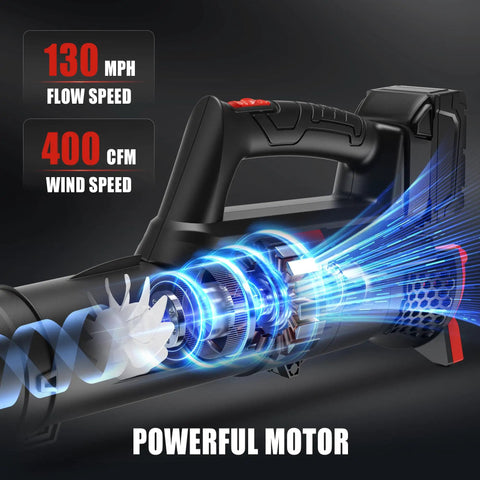 Ultra Lightweight Cordless Leaf Blower Tool Only, Compatible With M18 Battery System, 400 CFM At 130 MPH motor design