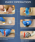 Step-by-step instructions for using Epoxy Putty 200g Fast Repair Two Part Filler For Metal Wood Tile Ceramics Bonding and Repair