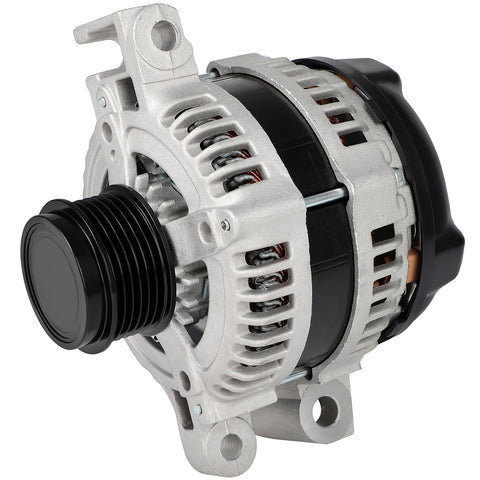 Beefed Up Camaro Alternator Replacement for 2012 to 2015 3.6L V6, 12V 140Amp High Output With Groove Pulley, OE Style Fit