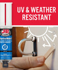 MarineWeld Syringe 25 Ml Dual Component Adhesive Sealant For Waterproof Bonds 1 To 1 Mix UV And Chemical Resistant.