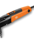 18 Gauge Nibbler With Rotating Punch For Longer Tool Life, 7.5 Ft Per Min Cutting Speed, Tool Free Punch Die Change shown in angled view