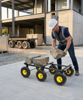 Totally Savage Six Wheel All Terrain Furniture Dolly With 1200 Pound Capacity Built Like A Tank For Heavy Duty Moving Rugged Carbon Steel Frame And Rock Solid Rubber Wheels For Easy Move On Carpet Tile Floors And Bumpy Concrete Ground, moving stones on concrete