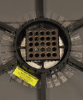 Shower Slope System With Universal Center Drain Kit Including 6 Quick Pitch Sticks, Center Ring, And Weep Hole Protector