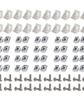2020 Series Aluminum Profile Connector Set for 6mm Slot Extrusions with corner brackets, T-slot nuts, and M5x8mm bolts.