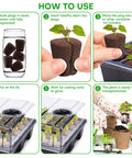 Pro Grade Grow Sponges Seed Starter Plugs For Cuttings In Soil Or Trays And Planting Pods, 50 Pcs, usage instructions