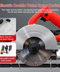 Pro Shop Real Deal Electric Tile Chamfering Tool With 1200W Wet Bevel Cutter and dual water spray for enhanced cutting precision.