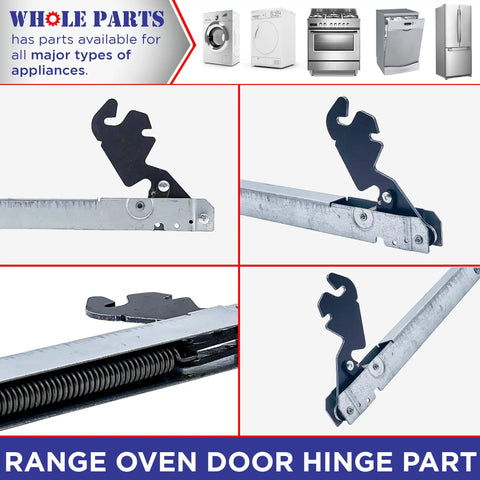 Oven Door Hinge 006070-000 Mansfield Green Replacement For Viking Ovens And Ranges Left Or Right Side Non OEM
