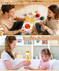 Adults and child using Beginner Crochet Kit For Adorable Giraffe Toy Made Easy And Fun With Yarn Hook And Video Tutorial Step By Step Instructions Complete DIY Craft Pack For Adults Arts And Crafts Lovers Room Decor Gift.