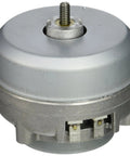 Condenser Fan Motor for Refrigerators Genuine OEM Replacement Part featuring sturdy aluminum exterior and fan attachment point
