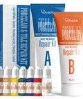 Ceramic Tile Repair Kit for Chips and Cracks Color Matched Porcelain Tile Repair Filler with tubes and pigments