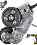 Electric Drill Plate Cutter Attachment For Metal Cutting versatile shears shown connected to a drill, displayed with cutting wheels.