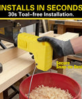 Dust Extraction Adapter For Table Saws 2.05 Inch Fit Snaps On 52mm Dust Ports And 2 Inch Vacuum Hoses Snap On Sawdust Collector Accessory