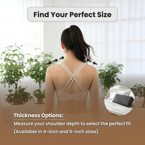 Find your perfect size guide for Premium Memory Foam Cube Pillow Made Straight For Real Side Sleepers Measuring 24 By 12 By 5 Inches.