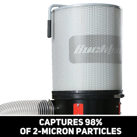 2 Micron Dust Filter Canister Kit For DC1100 Dust Collector, Easy Clean Handle, High Efficiency Filtration Product