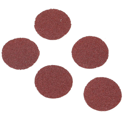 200 Pcs Red Sandpaper Discs 1 Inch Fine Grade For Wood Polishing And Grinding To Shine Up Semi Rough Surfaces With Ease And Style.