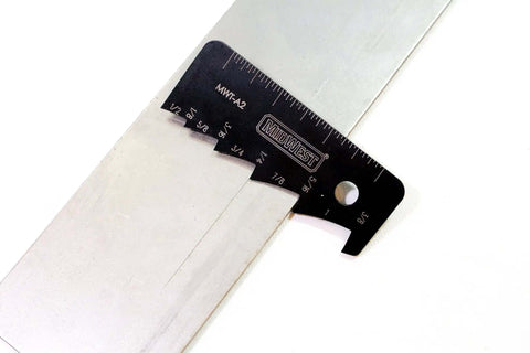 Marking And Measuring Scribe Tool With 10 Depth Presets From 1/8 Inch To 1 Inch For Metal Wood And Plastic on sheet metal