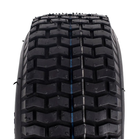 11x4.00-5 Lawn And Grass Tire Set Of Two, 4 Ply Tube Type, Multi Traction Pattern, 43A3, Ribbed Tread for smooth rolling on turf