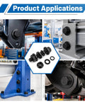 250 Piece M8 Flange Head Bolt Kit With Hex Bolts Nuts And Washers, M8-1.25 X 16/20/25/30 Mm Metric Fasteners in use