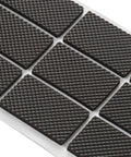 Close-up of Non Slip Furniture Pads Set 129 Pieces Round Square Rectangle Self Adhesive Rubber Foot Pads for Chair Legs