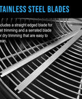 Solid Build Nineteen Inch Electric Leaf Bowl Trimmer Slick Stainless Steel Blades for easy wet and dry trimming.