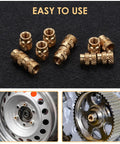 100 Pcs M3 Heat Set Threaded Inserts For 3D Printing Brass Knurled Twill Nuts, Plug And Play For Laptop Housings And Plastic Shells