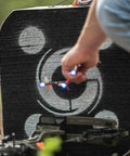 4 Sided Archery Target For Field Points And Broadheads, Open Face Layered Design With Friction Stopping Arrows, Handles Up To 300 FPS