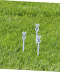Heavy Duty Lawn Aerator Shoes With Ten Metal Spikes For Deep Soil Aeration And Healthier Grass Easy To Use Spiked Garden Shoes For Grass Care Durable Lawn Tools For Beginners And Pros metal spikes on grass