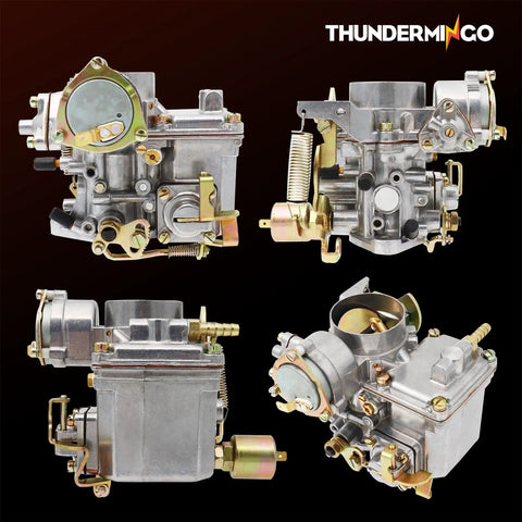34 Pict-3 Dual Port Carburetor For 1600cc VW Air Cooled Beetles And Buses 12V Engine With Electric Choke Classic VW Upgrade