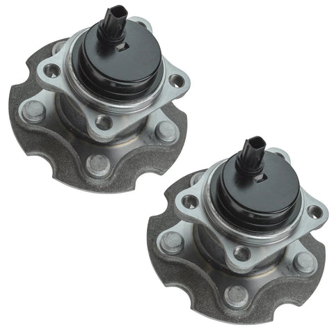 Rear Left And Right Wheel Bearing And Hub Assembly Set 2 Piece Ready To Install For Toyota RAV4 FWD 06-18, Corolla iM 17-18