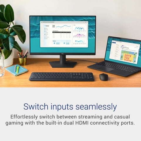 23 8 Inch FHD Monitor Featuring Killer 144Hz Refresh Rate And Lightning Fast 1Ms Response Time built with IPS panel on a desk