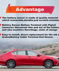 Battery Current Sensor Terminal Clamp For Honda Accord And Acura Rlx 2013 To 2020 Heavy Duty Metal Build shown on a red Acura vehicle.