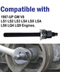 GM LS Series Harmonic Balancer Installation Tool For V8 Engines 1997 And Up Crank Pulley Installer displayed with compatibility info