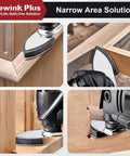 151 Piece Oscillating Tool Detail Sanding Pads Kit With 2 Finger Pads And 2 Triangle Pads, sanding wood edges and joints