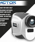 Disc Golf Range Finder DG Mode With Rechargeable Battery Measures In Feet For Fast Accurate Yardage One Mode Design