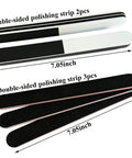 Double-sided polished bars from Ultimate 21 Piece Dollhouse Miniature Modeling DIY Tool Kit For Handy Hobbyists, 7.05 inch length.