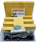 Bulk Pinewood Derby Car Kits Pack Of 12 With Wheels And Axles, burr-free axles, pine blocks, ready to run derby cars.