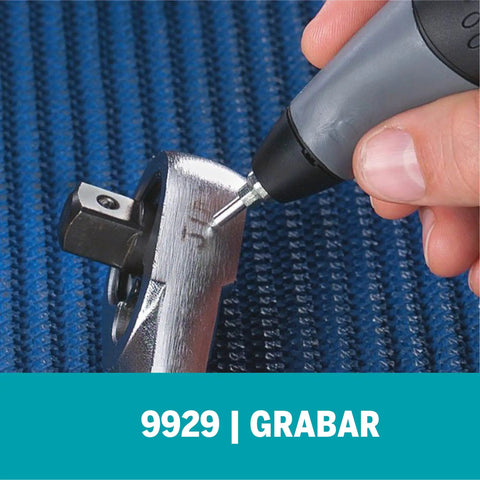 Diamond Point Engraver Bit For Rotary Tools Perfect For Engraving Metal Glass And Wood Personalize Your DIY Projects With Pro Grade Detail And Precise Control Every Time being used on metal surface