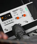 MG-50Li Multi Effects Pedal For Guitar And Bass With 14 Independent Signal Blocks 5 Hour Battery Life DeepImage Profiling in use